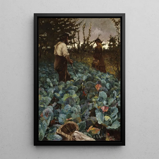 Arthur Melville - A Cabbage Garden.webp