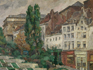 Le Hofberg à Bruxelles - Arthur Navez — Ansicht des Kunstwerks