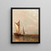 Sur l'Hudson - Arthur Quartley — gerahmtes Bild an der Wand