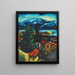 Ascona - Arthur Segal — gerahmtes Bild an der Wand