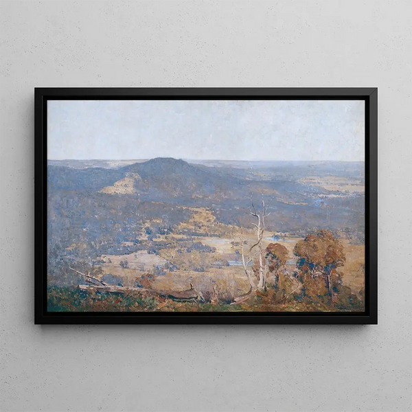 Australien Felix - Arthur Streeton — gerahmtes Bild an der Wand