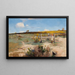 Frühsommer, Ginster in Blüte - Arthur Streeton — gerahmtes Bild an der Wand