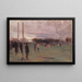 Das nationale Spiel - Arthur Streeton — gerahmtes Bild an der Wand
