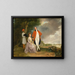 Le Honorable William Monson et sa femme Ann Debonnaire - Arthur William Devis — gerahmtes Bild an der Wand