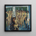 Artilleurs - Ernst Ludwig Kirchner — gerahmtes Bild an der Wand