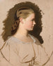 Portrait de Klementyna Szembek née Dzieduszycka, croquis - Artur Grottger — Ansicht des Kunstwerks