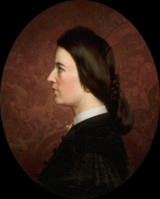 Artur Grottger - Portrait of Maria Sawiczewska artists sister.webp