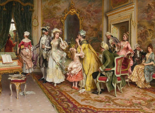 L'attente - Arturo Ricci — Ansicht des Kunstwerks