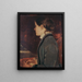 Nomi Renan de profil - Ary Cornelis Renan — gerahmtes Bild an der Wand