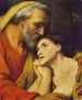 Der Rückkehr des verlorenen Sohnes - Ary Scheffer — Ansicht des Kunstwerks