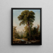 Ein natürlicher Monarch - Asher Brown Durand — gerahmtes Bild an der Wand