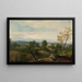 Blick auf das Tal - Asher Brown Durand — gerahmtes Bild an der Wand