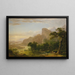 Landschaft, Thanatopsis-Szene - Asher Brown Durand — gerahmtes Bild an der Wand