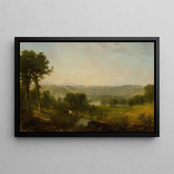 Asher Brown Durand - Landscape with Cows and Sheep.webp