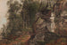 Bäume auf einem felsigen Hügel - Asher Brown Durand — Ansicht des Kunstwerks