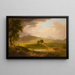 Ansicht von Rutland, Vermont - Asher Brown Durand — gerahmtes Bild an der Wand