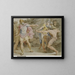 Philoctetes, der den Bogen des Herkules gegen Odysseus richtet - Asmus Jacob Carstens — gerahmtes Bild an der Wand
