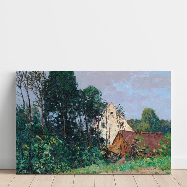 Atmosphère du soir - Alfred Zoff | Reproduction Tableau Décoration murale affiche copie