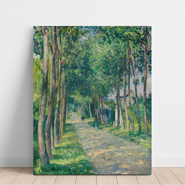Reproduktion des Gemäldes Reiten auf einer sonnigen Straße - Henri Lebasque