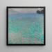 Attersee - Gustav Klimt — gerahmtes Bild an der Wand