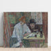 Reproduktion des Gemäldes Im Café La Mie - Henri de Toulouse-Lautrec