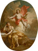 Apollon und eine Muse - Auger Lucas — Ansicht des Kunstwerks