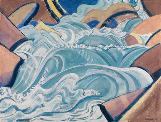 Bergbach - August Babberger — Ansicht des Kunstwerks