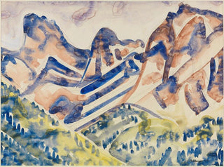 Berglandschaft - August Babberger — Ansicht des Kunstwerks