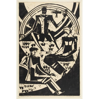 August Babberger - Freunde in der Natur III.webp