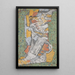 Torrent de montagne - August Babberger — gerahmtes Bild an der Wand