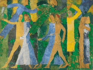 Paar im Wald II - August Babberger — Ansicht des Kunstwerks