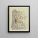 Studie der Pflanzen 2 - August Babberger — gerahmtes Bild an der Wand