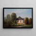Seit Holden - August Cappelen — gerahmtes Bild an der Wand