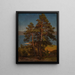 Pins - August Cappelen — gerahmtes Bild an der Wand