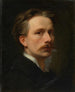 Selbstporträt von Auguste César - August Cesar — Ansicht des Kunstwerks