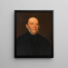 Carl von Rokitansky Pathologe Politiker und Philosoph - August Georg Mayer — gerahmtes Bild an der Wand