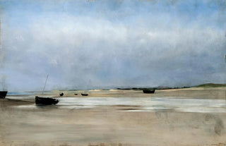 August Hagborg - Shore with Boats.webp