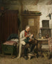 Großvater-Gemälde - August Jernberg — Ansicht des Kunstwerks