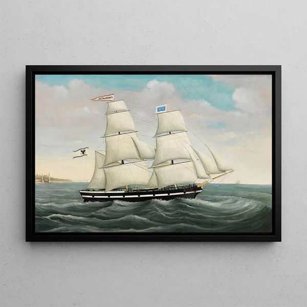 August Lasczky - Preussische Brigg Charlotte.webp