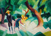 Kinder mit einer Ziege - August Macke — Ansicht des Kunstwerks