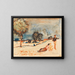 Partie de campagne - August Macke — gerahmtes Bild an der Wand