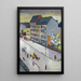 Reproduktion des Gemäldes Notre rue en gris - August Macke
