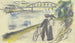 Wanderweg am Rhein - August Macke — Ansicht des Kunstwerks