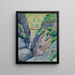 Gorges du Tegernsee - August Macke — gerahmtes Bild an der Wand