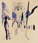 Rue am Abend - August Macke — Ansicht des Kunstwerks