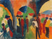 Unter den Arkaden von Thun, ein Spaziergangsmotiv - August Macke — Ansicht des Kunstwerks