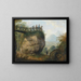 Die Beobachtungsturm - August Piepenhagen — gerahmtes Bild an der Wand