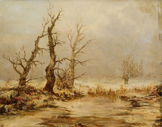 Winterlandschaft - August Piepenhagen — Ansicht des Kunstwerks