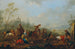 Abfahrt zur Jagd auf den Flug - August Querfurt — Ansicht des Kunstwerks