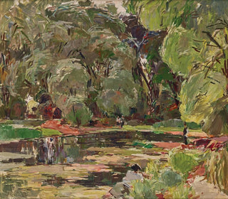 Motiv des Prater - August Rieger — Ansicht des Kunstwerks